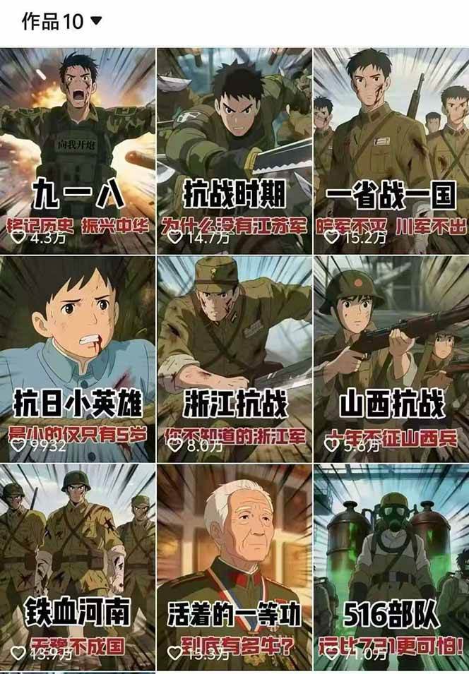 图片[2]-动漫历史类视频制作全流程，学文案撰写、分镜提示词，掌握动漫图生成+抠图配音剪辑-云泽轻创网