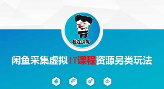 闲鱼采集虚拟IT课程资源另类玩法,干货满满
