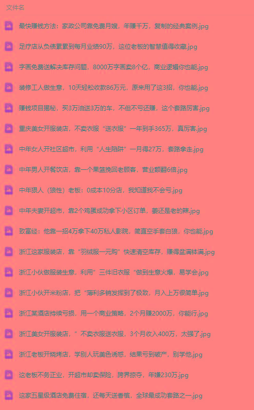图片[1]-(9607期)真实有效391套商业模式，年入几十到几百万案例解析(电子书+视频+图文)-云泽轻创网