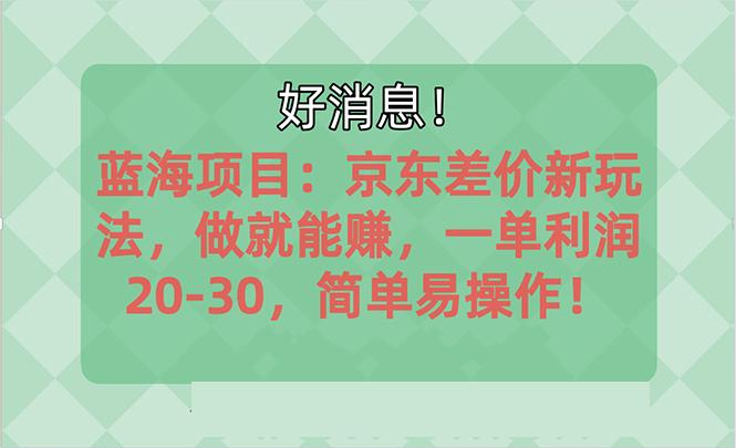越早知道越能赚到钱的蓝海项目：京东大平台操作，一单利润20-30，简单…-云泽轻创网