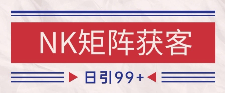 小红书某音NK赛道引流获客 自热矩阵日引200+【揭秘】-云泽轻创网