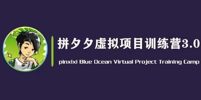 黄岛主·拼夕夕虚拟变现3.0，蓝海平台的虚拟项目，单天50-500+纯利润-云泽轻创网