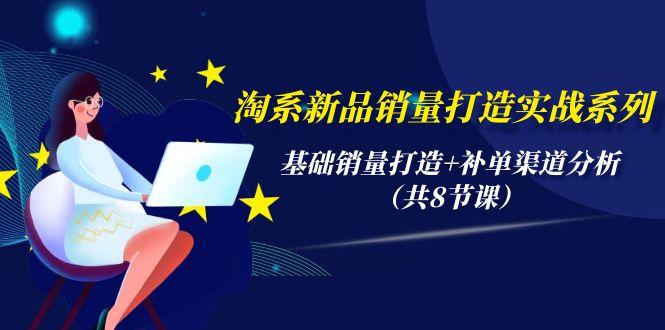(9962期)淘系新品销量打造实战系列，基础销量打造+补单渠道分析(共8节课)-云泽轻创网