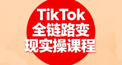 小杨老师·TikTok全链路变现实操课程-云泽轻创网