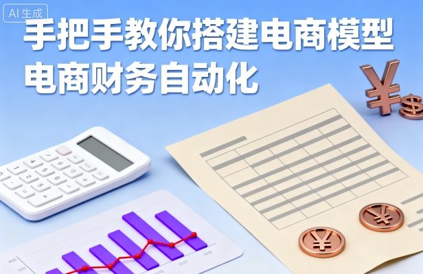 手把手教你搭建电商模型-电商财务自动化-云泽轻创网