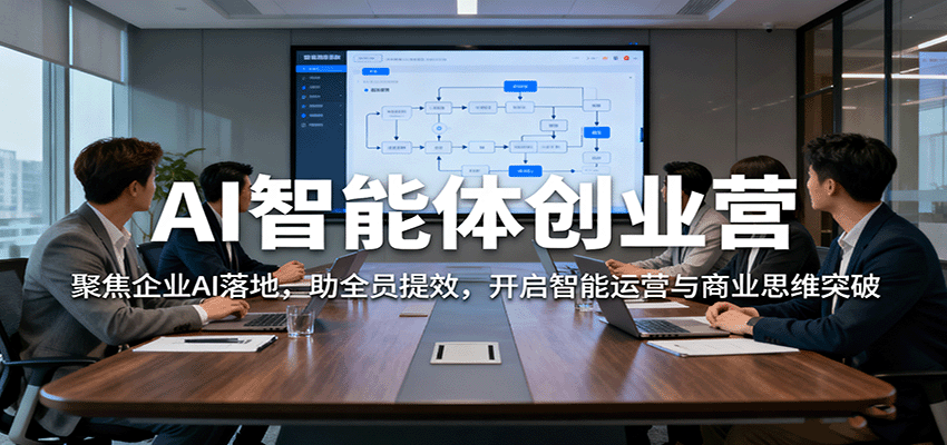 AI智能体创业营:聚焦企业AI落地,助全员提效,开启智能运营与商业思维突破-云泽轻创网