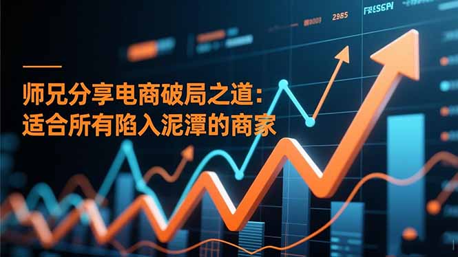 师兄分享电商破局之道：适合所有陷入泥潭的商家-云泽轻创网