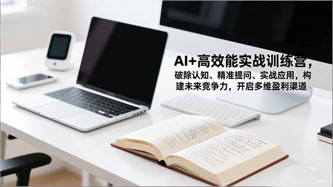 AI+高效能实战训练营，破除认知、精准提问、实战应用，构建未来竞争力，开启多维盈利渠道-云泽轻创网