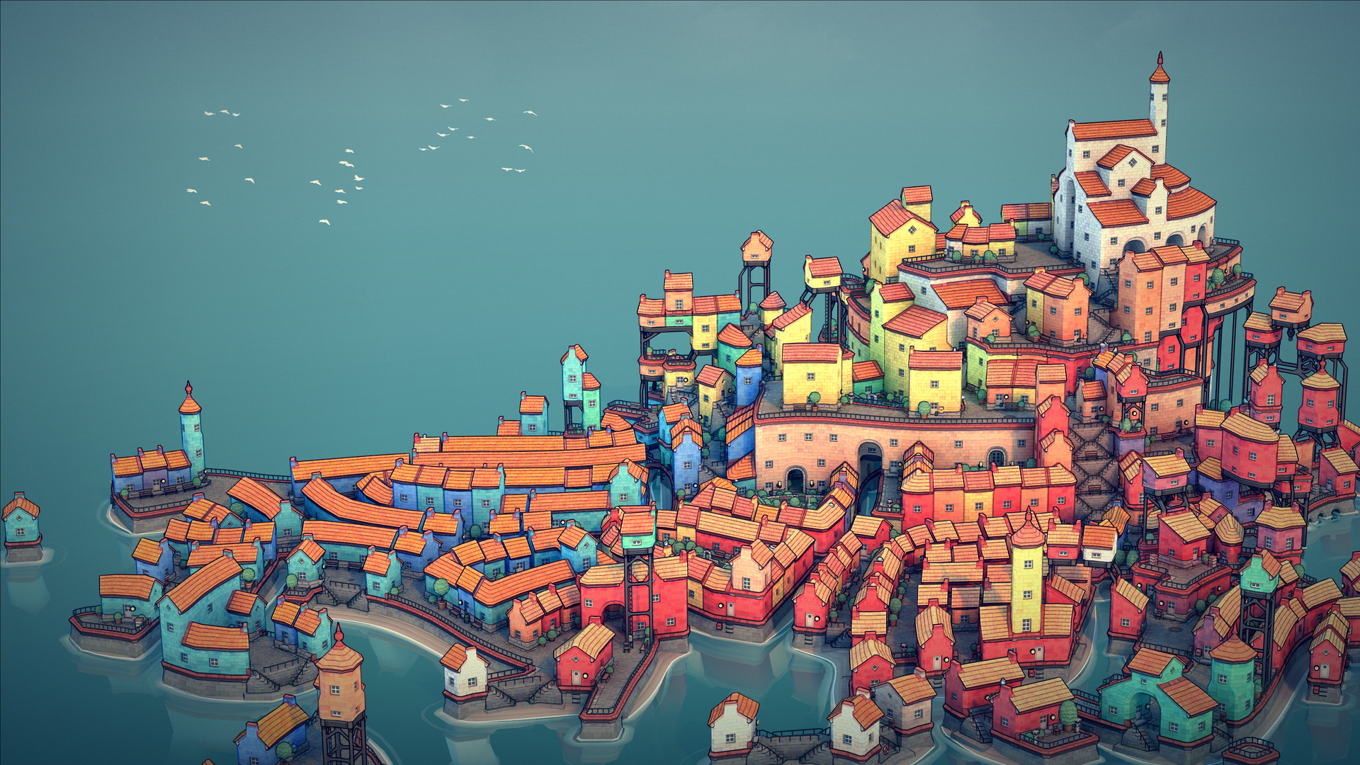 《城镇设计师 Townscaper》Switch中文版NSP下载 – 含1.0.1补丁-云泽轻创网