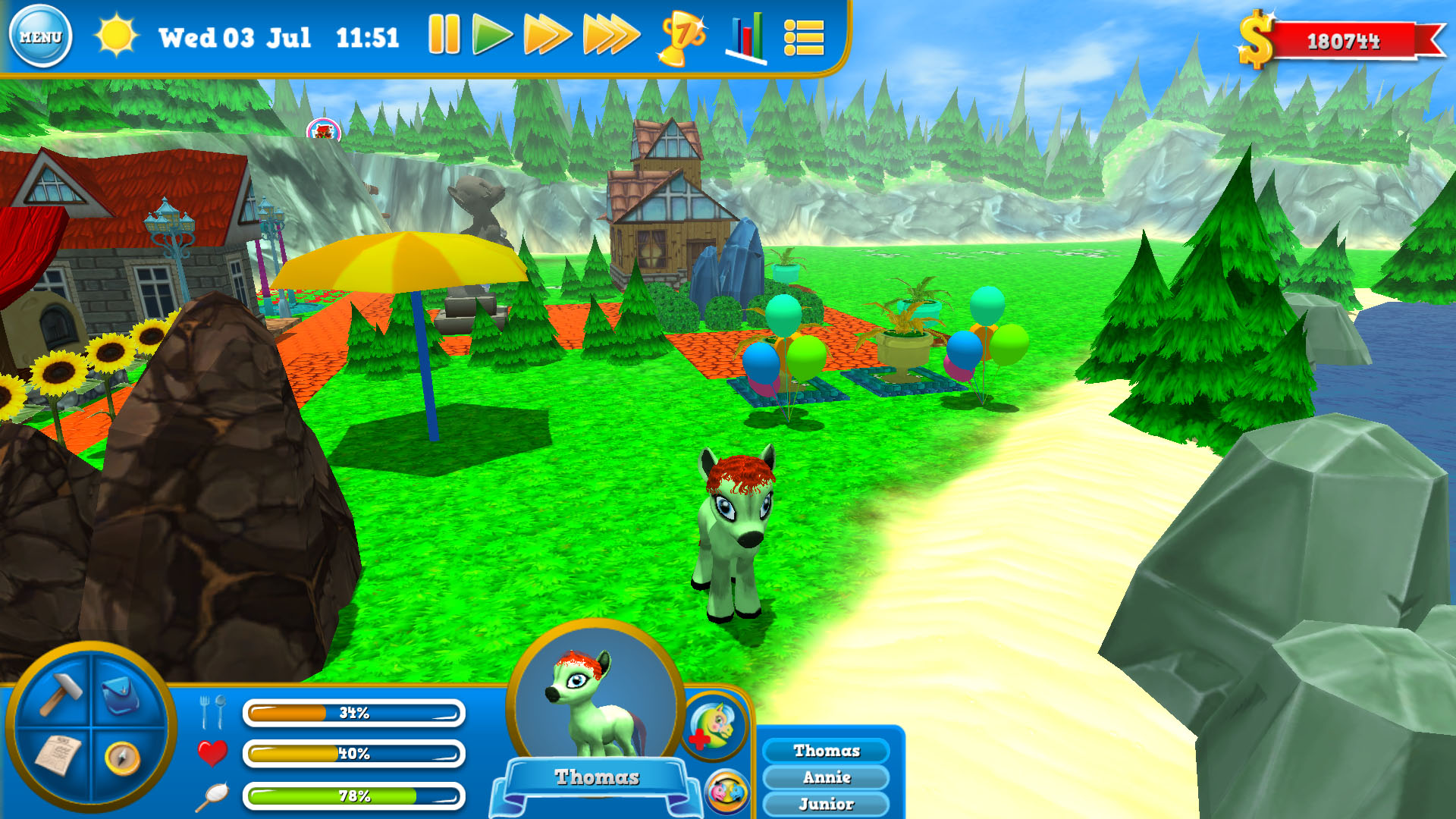 《小马世界3 Pony World 3》Switch英文版NSP下载-云泽轻创网