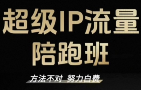 阿昱老师·超级IP流量陪跑班-云泽轻创网