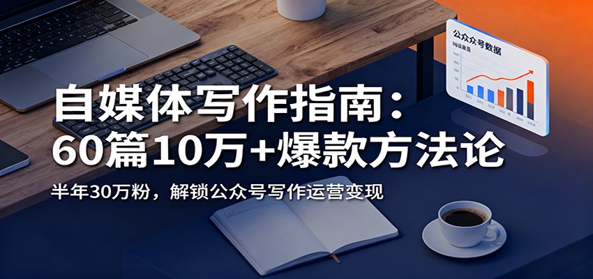 自媒体写作指南：60篇10万+爆款方法论，半年30万粉，解锁公众号写作运营变现-云泽轻创网