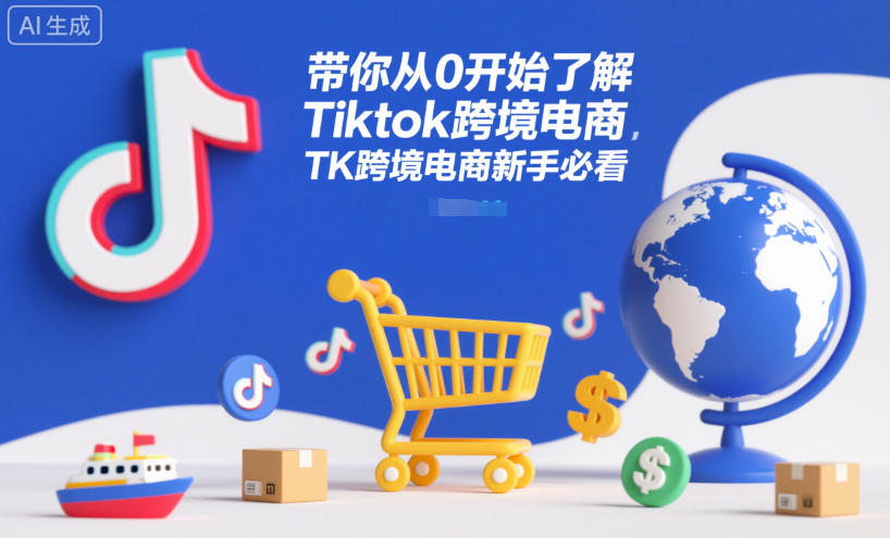 带你从0开始了解Tiktok跨境电商，TK跨境电商新手必看-云泽轻创网