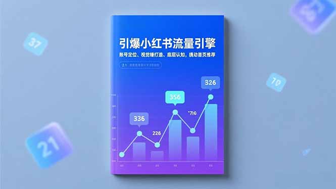 引爆小红书流量引擎，账号定位、视觉锤打造、底层认知，撬动首页推荐-云泽轻创网