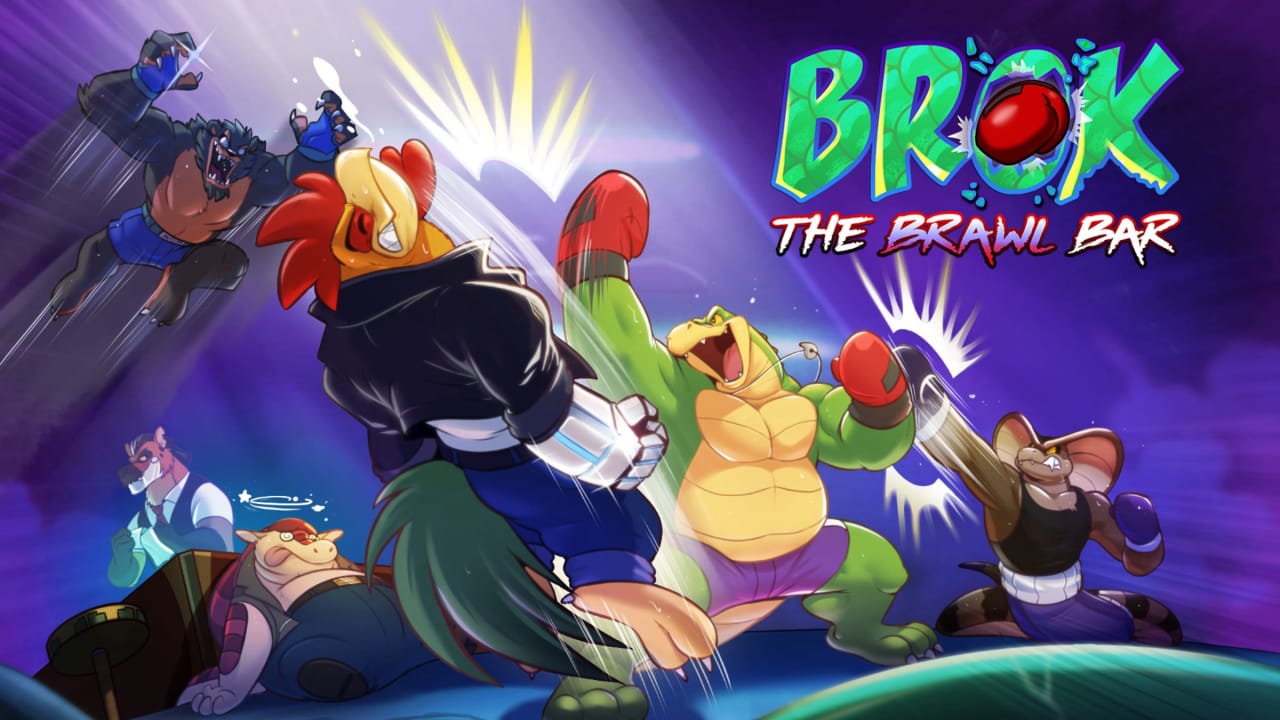 鳄鱼侦探布罗格：乱斗酒吧丨BROK: The Brawl Bar-云泽轻创网