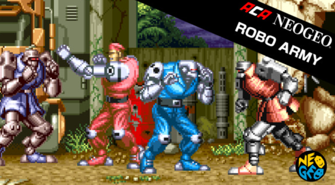 《街机：机甲神兵 ACA NEOGEO ROBO ARMY》Switch英日文版NSP下载-云泽轻创网