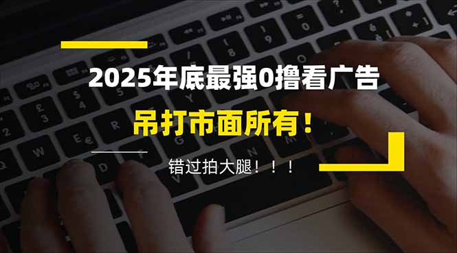 懒人福利！每天 20 分钟刷广告，动动手指轻松赚 100+，碎片时间就能做！-云泽轻创网