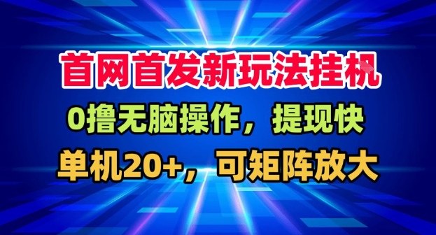 全网首发挂G，盒子自动賺米，单机20+，可矩阵放大，长期稳定运营【揭秘】-云泽轻创网