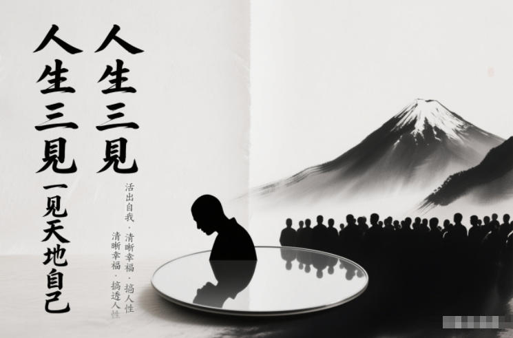 人生三见一见天地见众生见自己，活出自我拥有清晰幸福人生，搞透人性-云泽轻创网