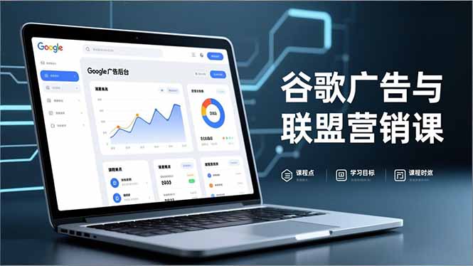 谷歌广告与联盟营销课，防关联注册、退款指南、流量追踪，全链路实战，月收益达5000美元+-云泽轻创网