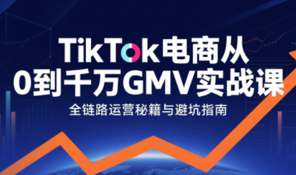 三千老师·TikTok电商从0到千万GMV实战课(更新)-云泽轻创网