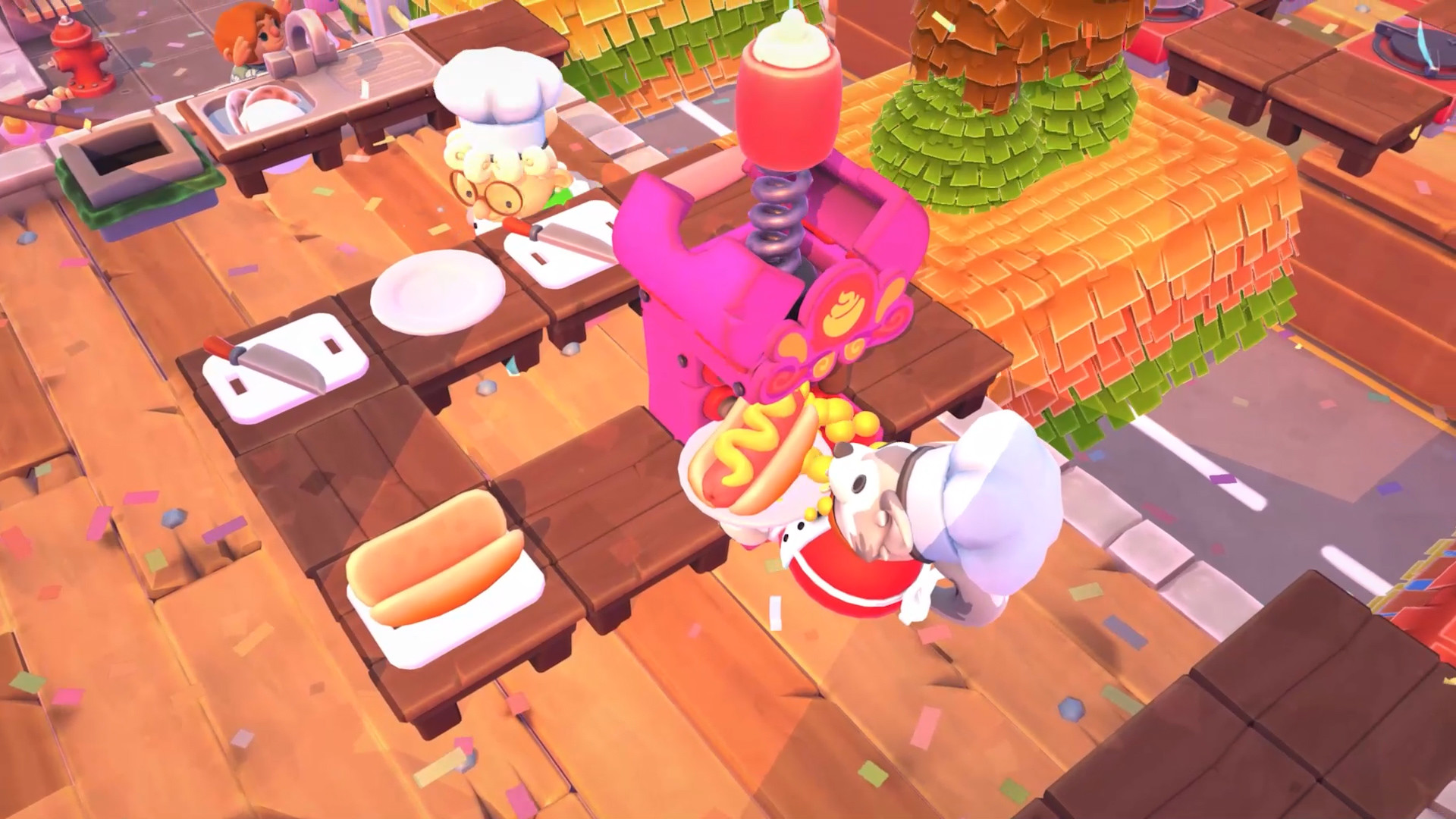 《煮糊了2 分手厨房2 Overcooked2》Switch美版中文版NSP下载 – 含1.0.19补丁+5DLC-云泽轻创网