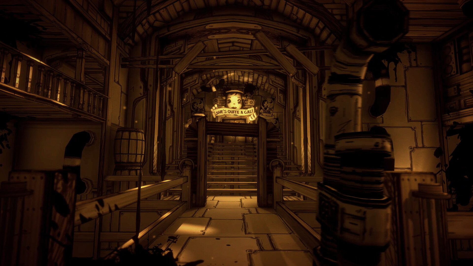 《班迪与墨水机器 Bendy and the Ink Machine》Switch美版中文NSZ下载 – 含2.0.2a补丁-云泽轻创网