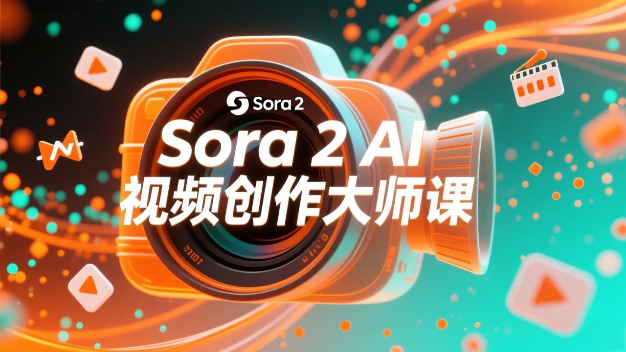 如何利用Sora 2创建流行AI人工智能视频大师班教程：掌握创作全流程，产出百万播放内容-云泽轻创网