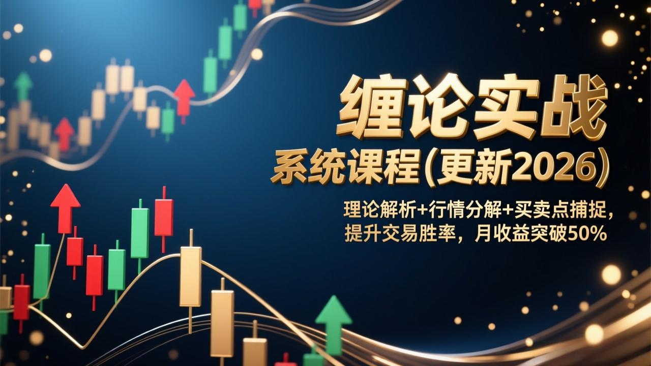 缠论实战系统课程(更新2026-云泽轻创网