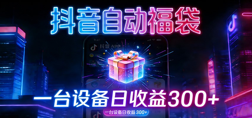 全自动抢福袋神器：24小时不停歇，日产出500＋-云泽轻创网