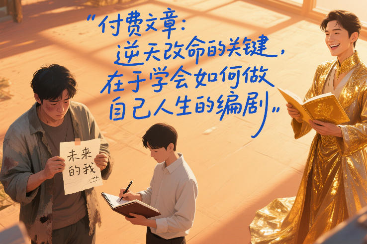 付费文章：逆天改命的关键，在于学会如何做自己人生的编剧-云泽轻创网
