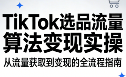 TikTok选品流量算法变现实操-云泽轻创网