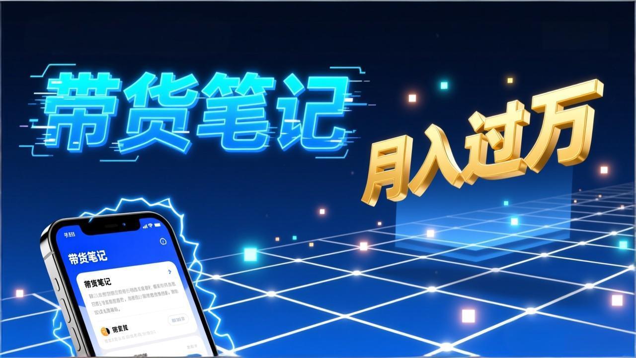 小红书爆款笔记带货实战：拆解封面标题正文全要素，手把手教你单篇笔记带货月入过万-云泽轻创网