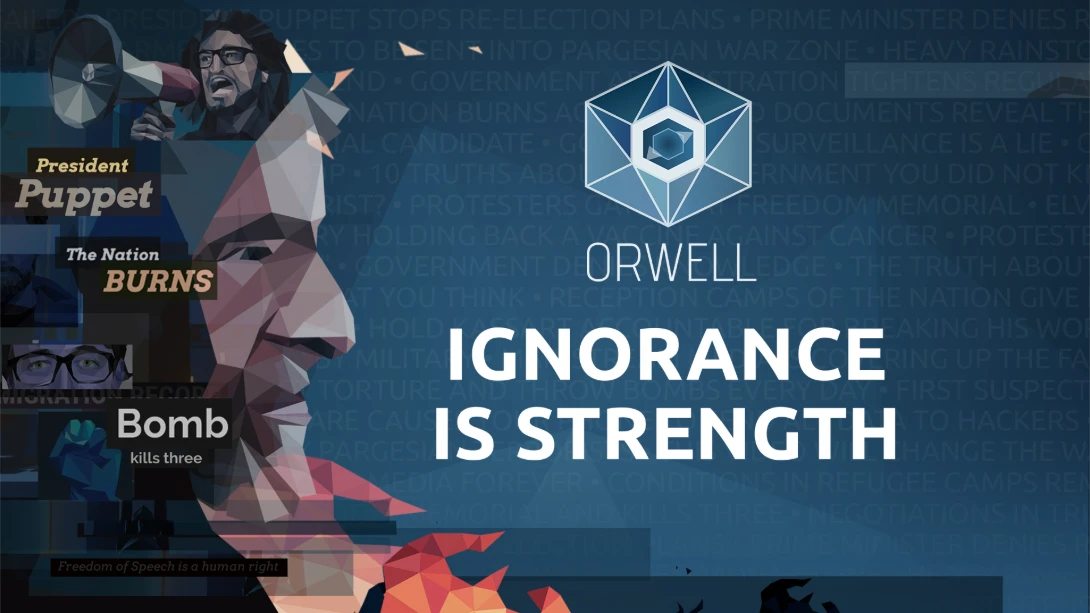 【美版】奥威尔 无知就是力量 .Orwell Ignorance is Strength 中文-云泽轻创网
