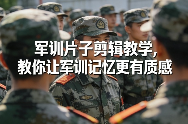 军训片子剪辑教学，教你让军训记忆更有质感-云泽轻创网