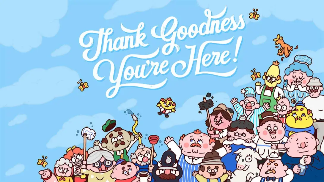 【美版】谢天谢地你来了！ .Thank Goodness You’re Here! 中文-云泽轻创网