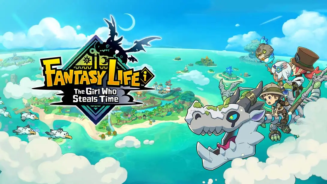 【美版】幻想生活ｉ 转圈圈的龙和偷取时间的少女 .FANTASY LIFE i: The Girl Who Steals Time 中文-云泽轻创网