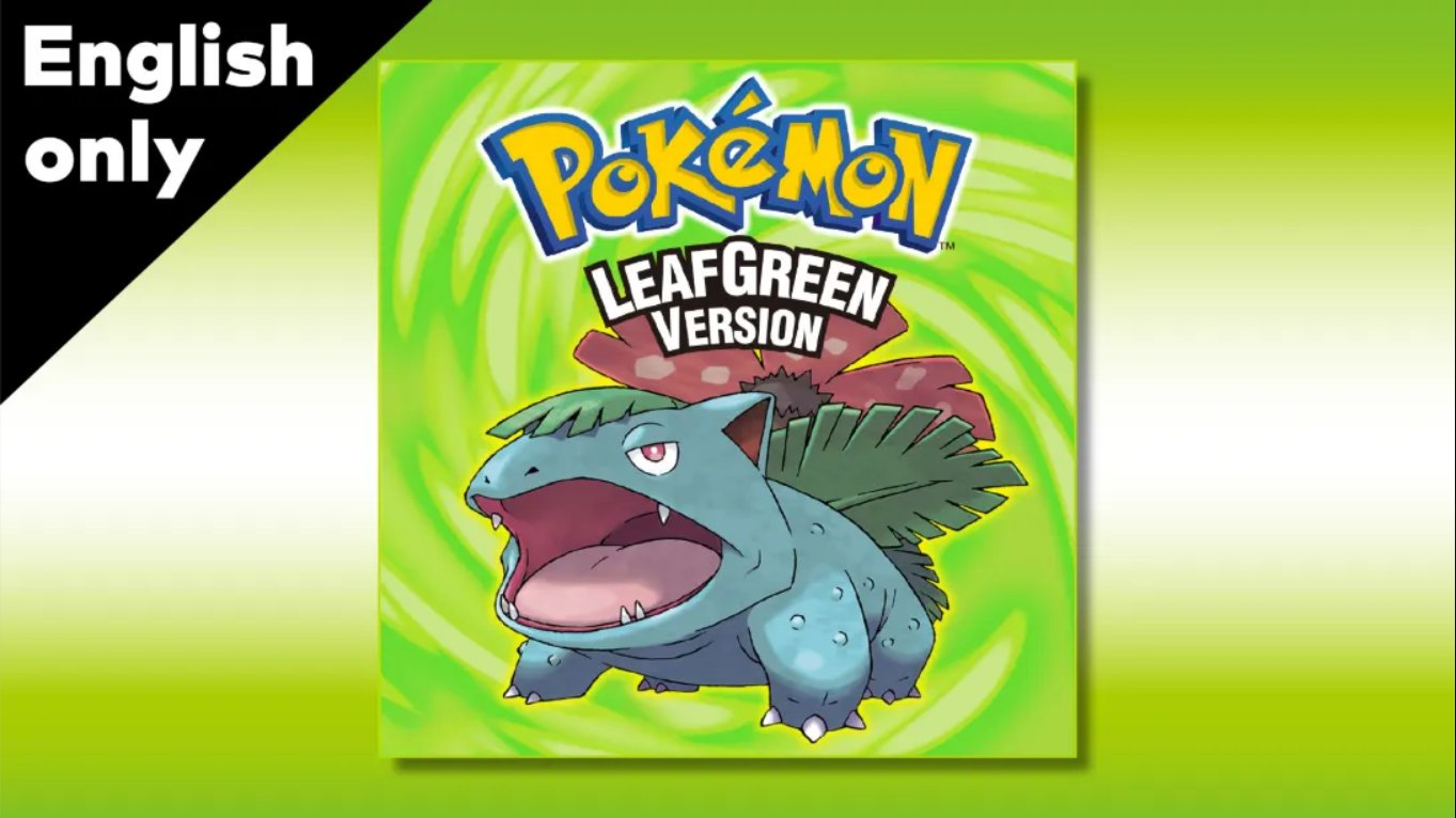 【美版】宝可梦叶绿 .Pokemon LeafGreen 中文汉化-云泽轻创网