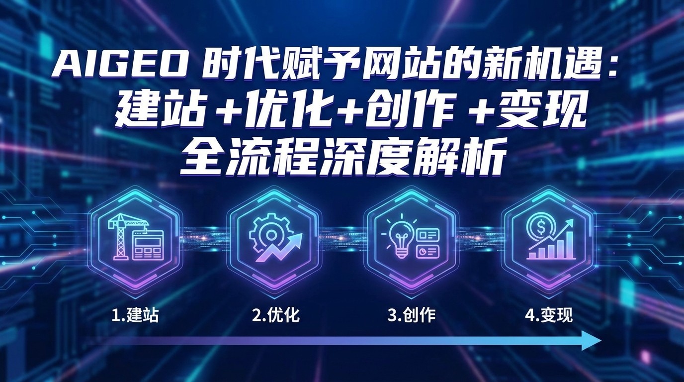AIGEO+时代赋予网站的新机遇:建站+优化+创作+变现+全流程深度解析-云泽轻创网