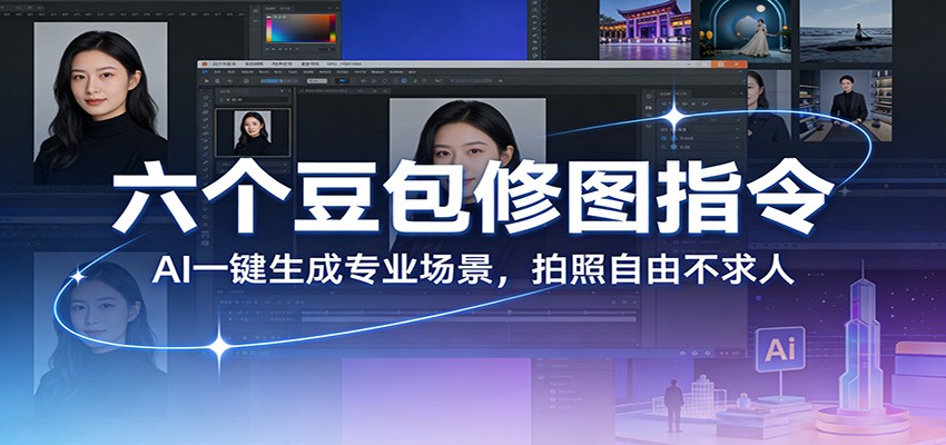 六个豆包修图指令：AI 一键生成专业场景，拍照自由不求人-云泽轻创网