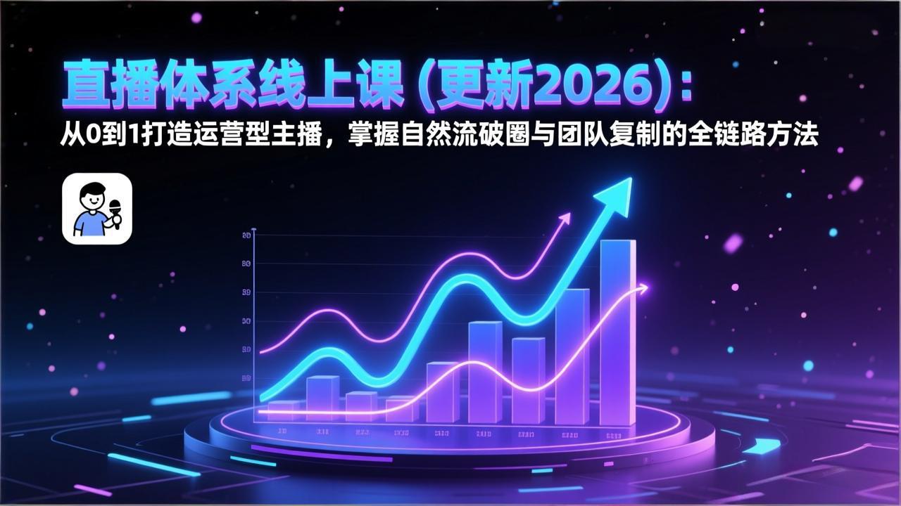 直播体系线上课(更新3月-云泽轻创网