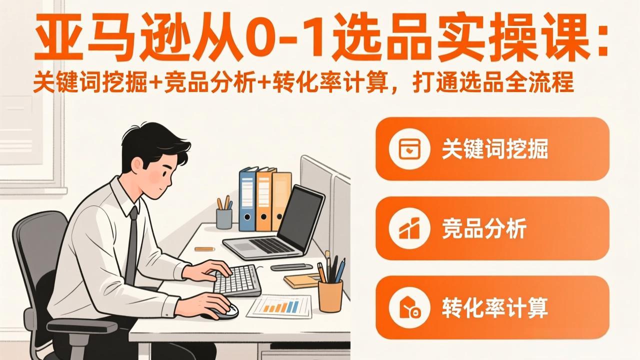 亚马逊从0-1选品实操课(更新3月-云泽轻创网