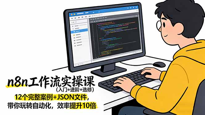 n8n工作流实操课(入门+进阶+选修-云泽轻创网