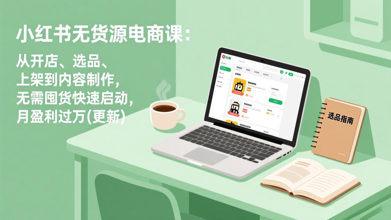 小红书无货源电商课(3月更新-云泽轻创网