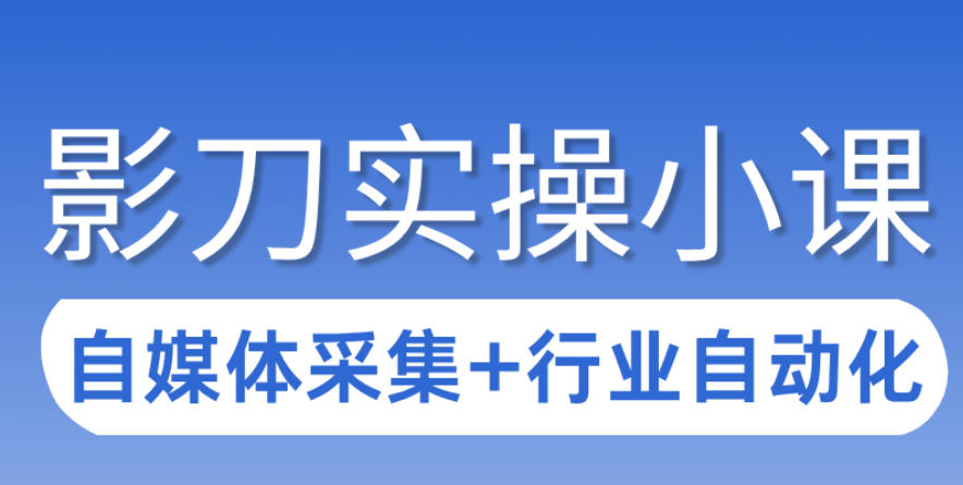 3天攻克影刀RPA：自媒体数据采集+行业自动化全流程-云泽轻创网