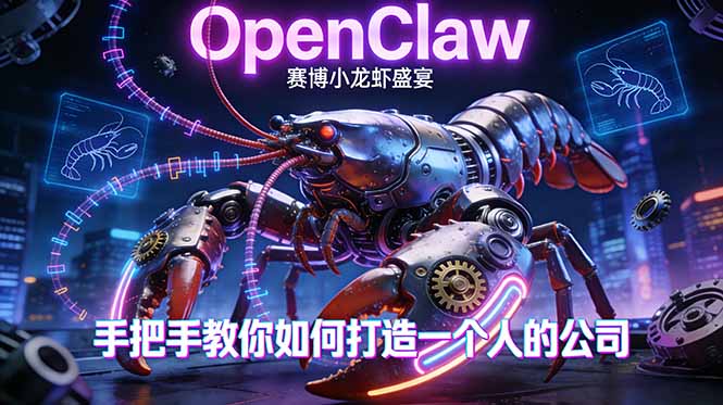 OpenClaw，小龙虾-从产品到爆款的成长之路，手把手教你如何打造一个人的公司-云泽轻创网