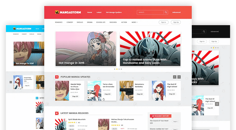 Madara 2.2.2.1主题源码 | 响应式WordPress漫画小说主题模板-云泽轻创网