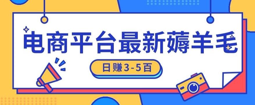 日赚300-500的电商平台薅羊毛新玩法，可重复操作，小白也可简单上手-云泽轻创网