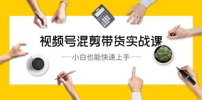 视频号混剪带货实战课，小白也能快速上手（10节课）-云泽轻创网