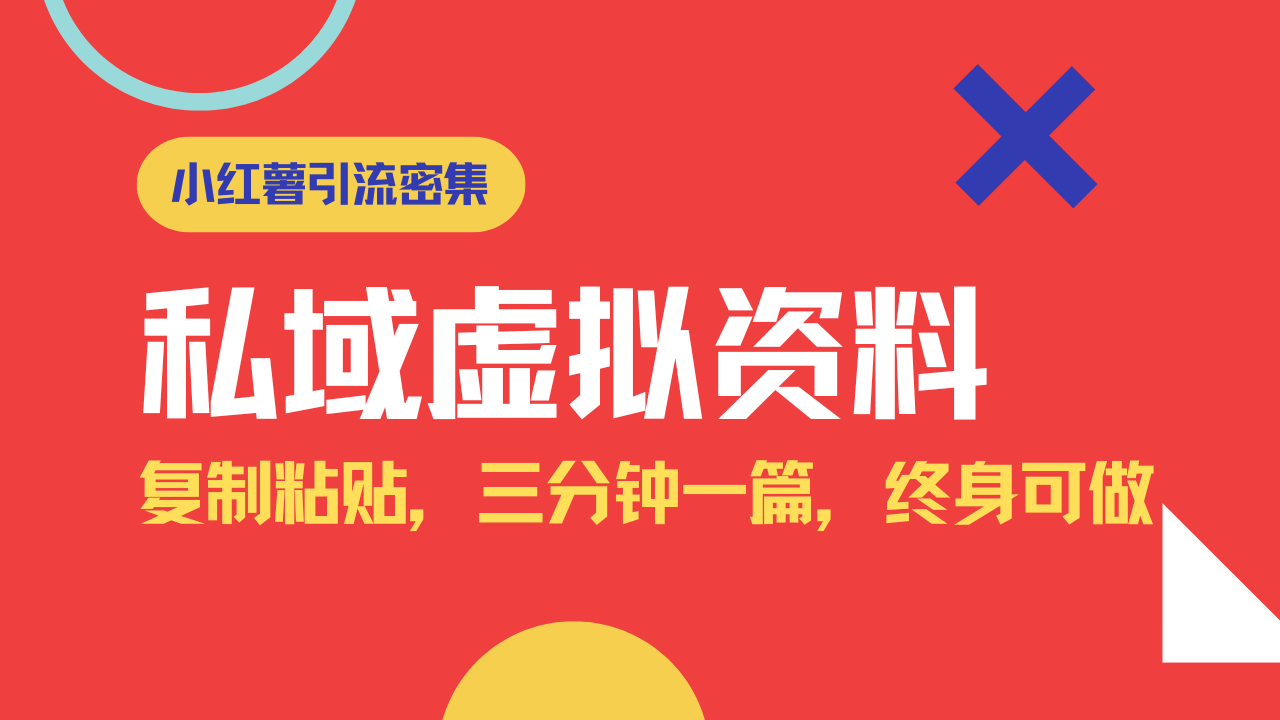 小红书引流私域旅游虚拟资料玩法，复制粘贴，三分钟一篇图文，日入1000...-云泽轻创网